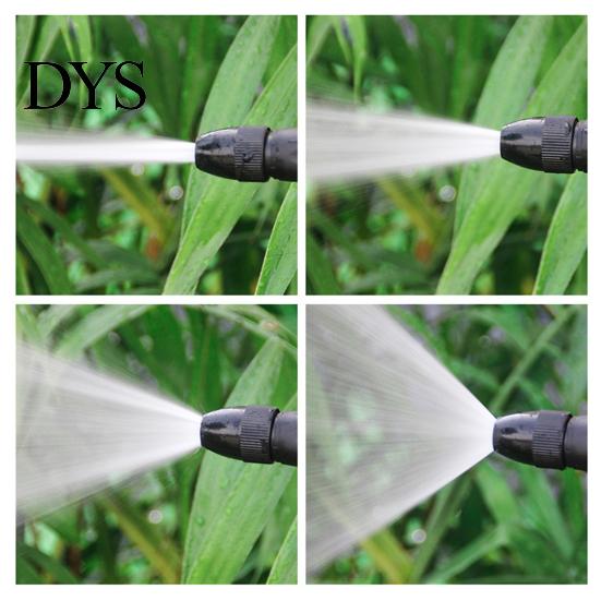 Easy Operation Water Nozzle High Pressure Hose Car Wash Booster with Adjustable Spray Modes Outdoor Cleaning Garden for Home Washing Watering Patio