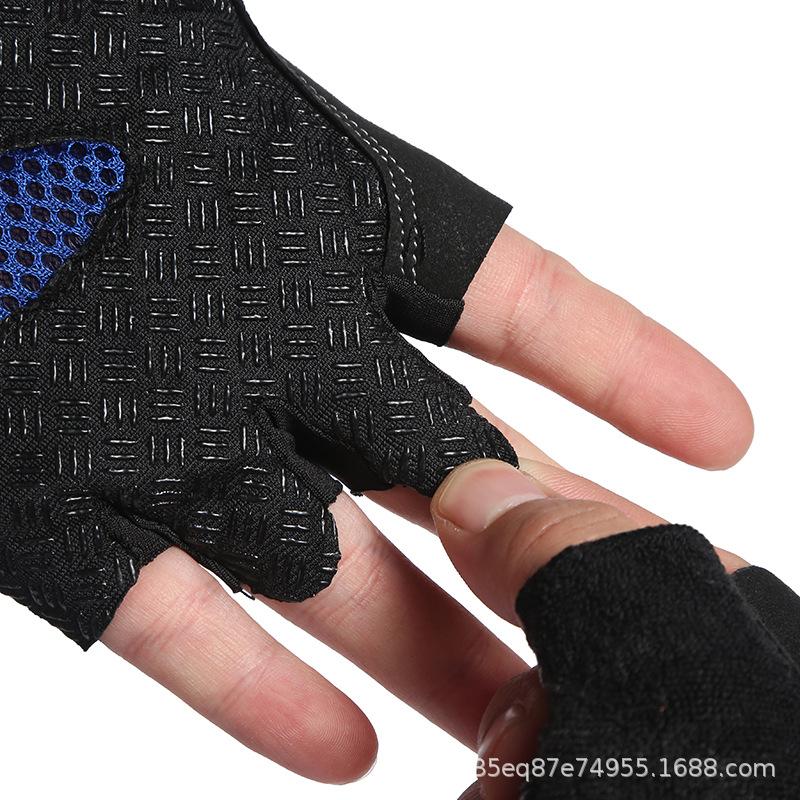 Half finger breathable non-slip ultra-thin cycling gloves
