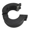 10Pcs 80mm Bucket Pin Shim Kit Increase Greasing Intervals Dust Proof Engineering Plastic Replacement for Bobcat 337