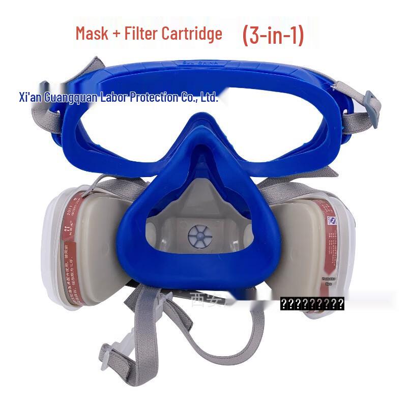 SANSHENG Full Face 3-in-1 Respirator Mask Standard