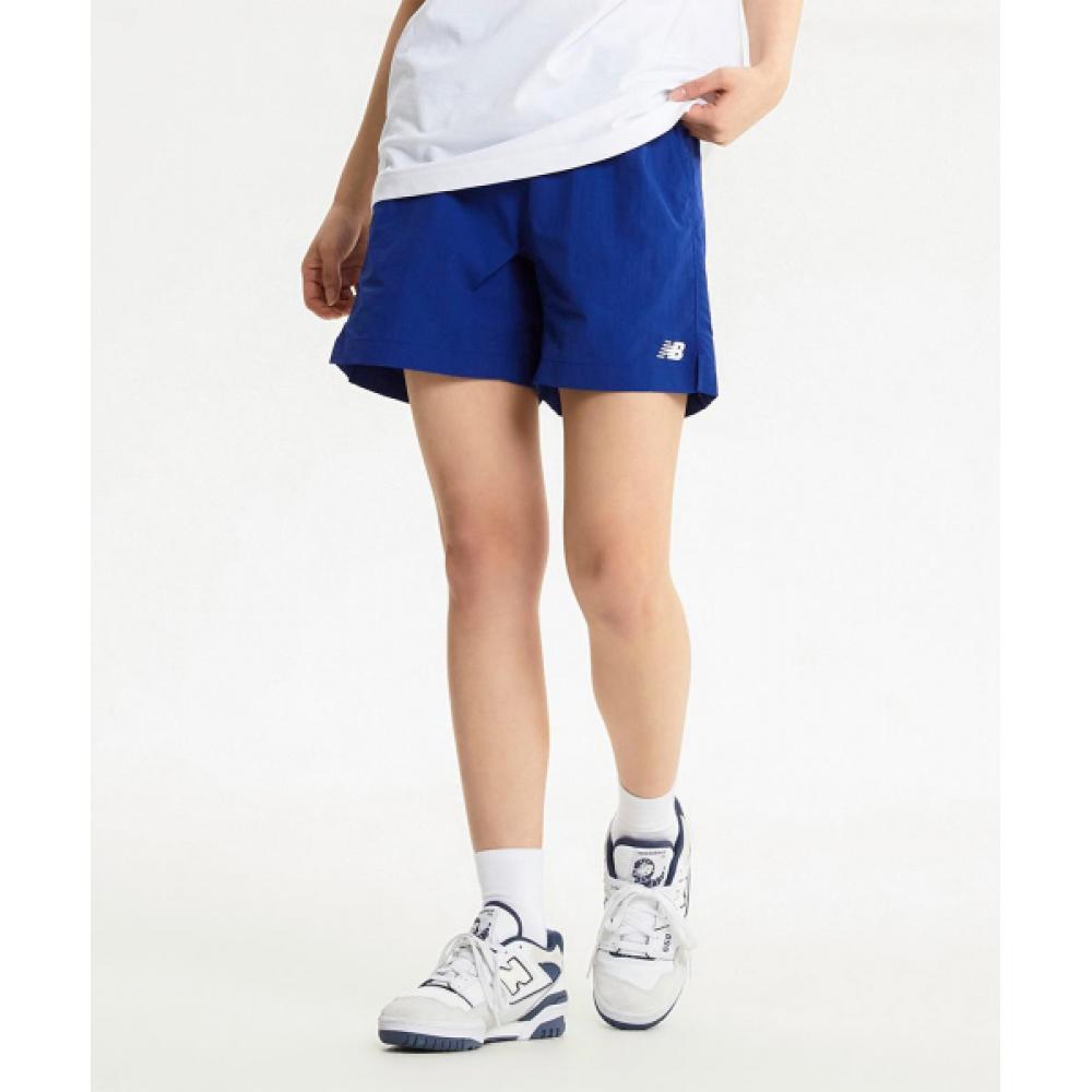 

New Balance Nbnve2w012 Женские шорты Essential Heritage 3.5 Royal