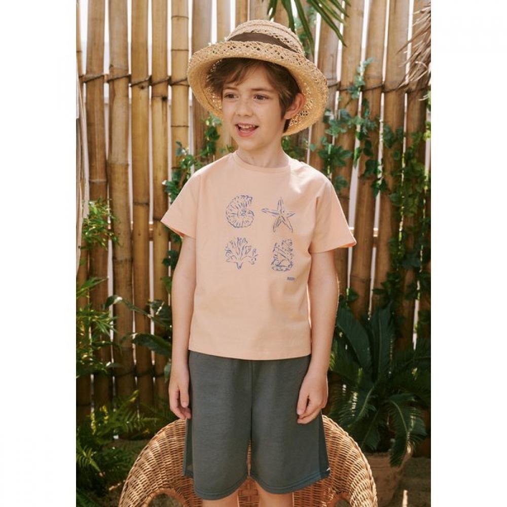 The Coffee Bean   Tea Leaf Gray Jersey Shorts Bz31pt06cg