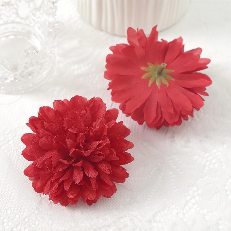 5/10/20Pcs 6.5cm Artificial Flower Silks Hydrangea Home Wedding Party Decoration Vase Table DIY Craft Wreath Gifts Accessories