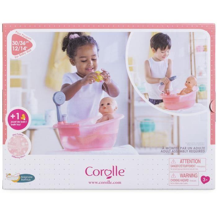 Accessoire poupon - COROLLE - Baignoire pour poupon 30 et 36cm - Dès 3 ans