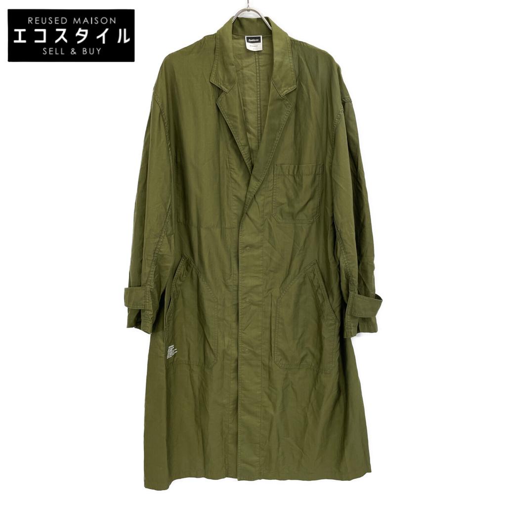 Freshservice FSW-20-CT_05 Khaki Light Moleskin Shop Coat coat L khakiUsed