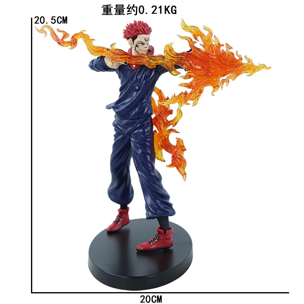 20.5cm/8.07in Anime Jujutsu Kaisen Figure Ryomen Sukuna Action Figures Pvc Statue Desktop Ornamen Collection Model Toys Gifts