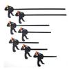 Industrial trigger type deep throat woodworking strong fixing clip F clip Portable heavy-duty fast woodworking F clip