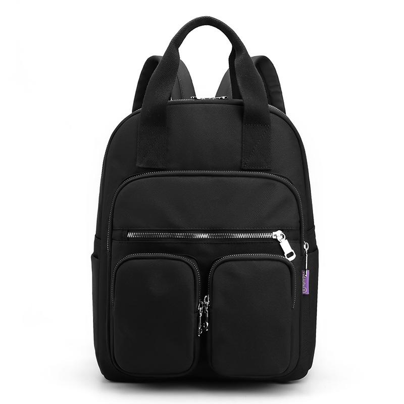 

Fashionable Backpack for Women – Multi-Pocket Bag with Top Handle & Adjustable Straps – Ideal for Work, School & Commuting