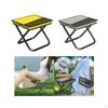 Kompakter Campinghocker für Erwachsene und Kinder, leicht zu tragen, Angelsitz für Reisen