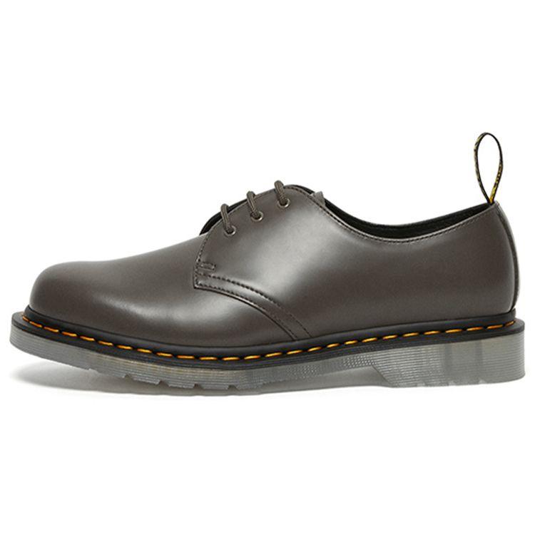 Dr. Martens 1461 Casual Leather Shoes Women Shoes Olive-Green 26936481