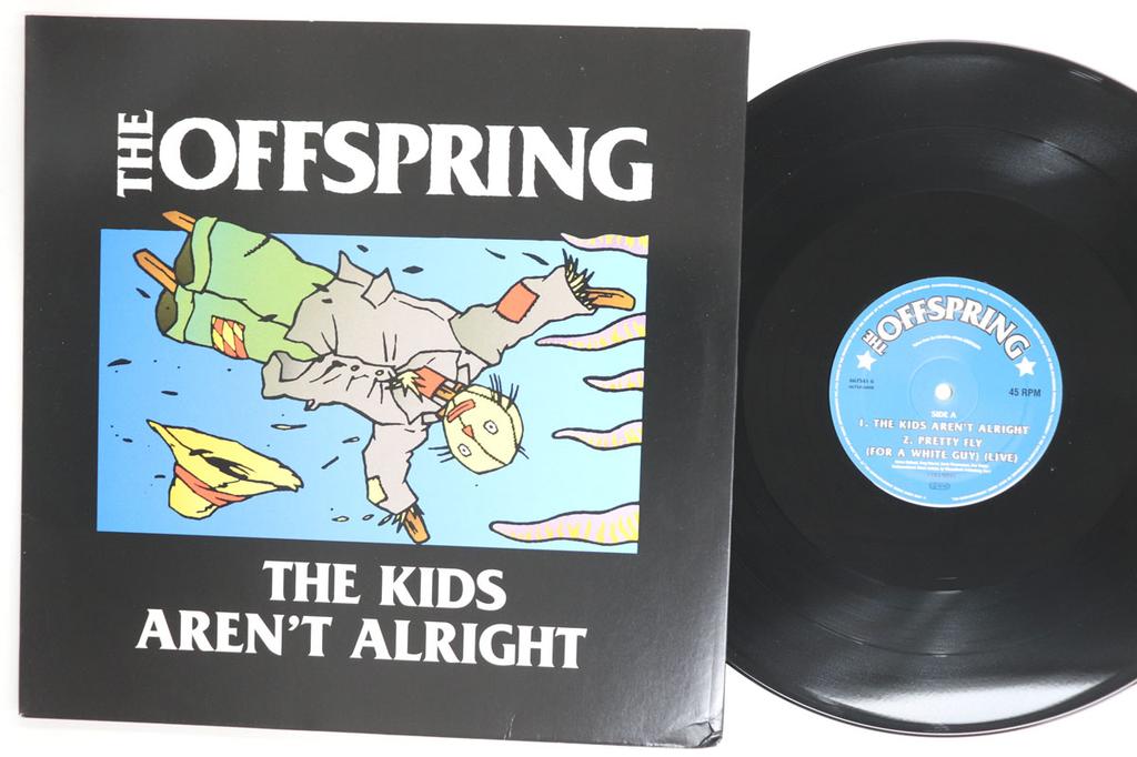 12inch Record OFFSPRING Kids Arent Alright Pretty Fly F 6675416 COLUMBIA 1999 Europe Rock Used