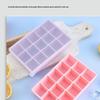 Food Grade Silicone Ice Cube Tray with Lid - Large Commercial and Household Mold