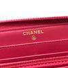 Chanel A80288 Boy Chanel Zip Around Long Caviar Leather pink/GoldHardware Unused
