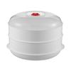 Microwave Steamer Box: 1 or 2 Layers for Dishes and Dumplings