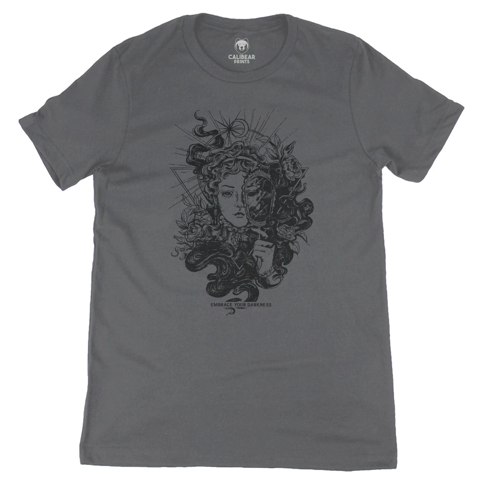 

Lady Darkness Embrace Your Darkness Graphic Art Tee Novelty T shirt 3XL