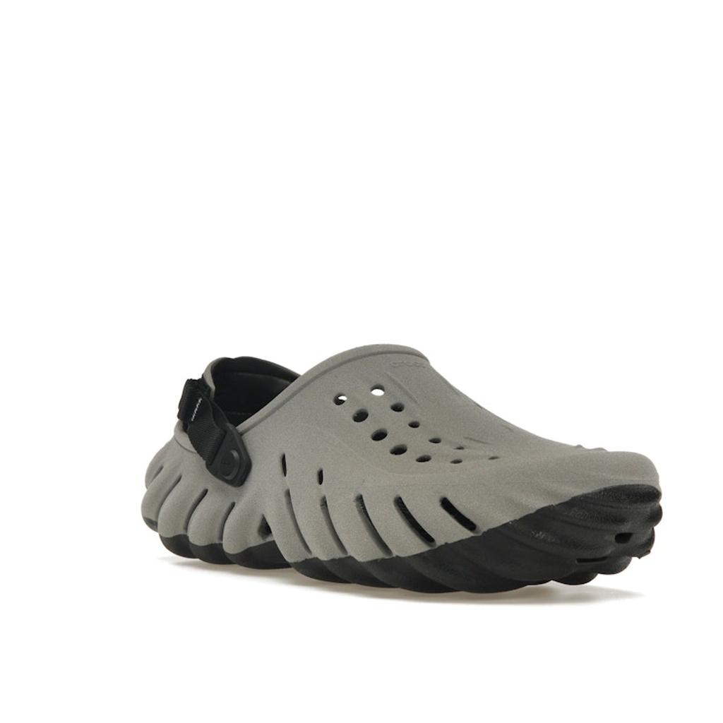 Crocs Echo Clog Reflective Men Sneakers Grey Black 208795-0WN