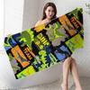 Dinosaur Printed Absorbent Beach Towel