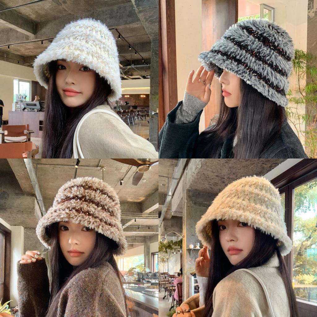 Knit Beanie Hat For Teen Girls With Plush Insulation Windproof Winter Style