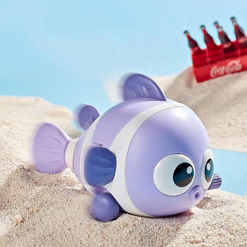 Wind-up Toy 1PCS Chain Will Swing Small Fish Children Crawling Guide Educational Toy Activities Small Gifts