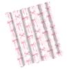 Waterproof Shower Curtain Vibranted Watercolor Bows Design Polyester Bathroom Decoration Easy To Clean