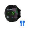 DC 5V-48V  LED Panel Digital Voltage Voltmeter Meter Battery Capacity Display Volt with Touch ON/OFF Switch for Car Boat Marine