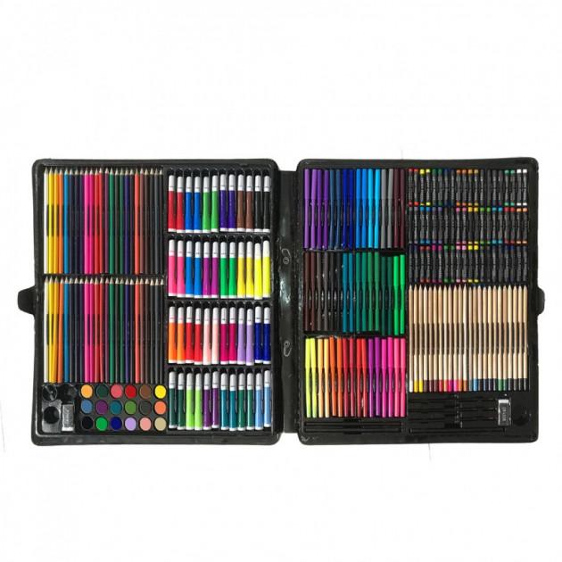 Juego de dibujo artístico grande en una maleta Colorful Italy 258 artículos  comprar a buen precio — entrega gratuita, reseñas reales con fotos — Joom