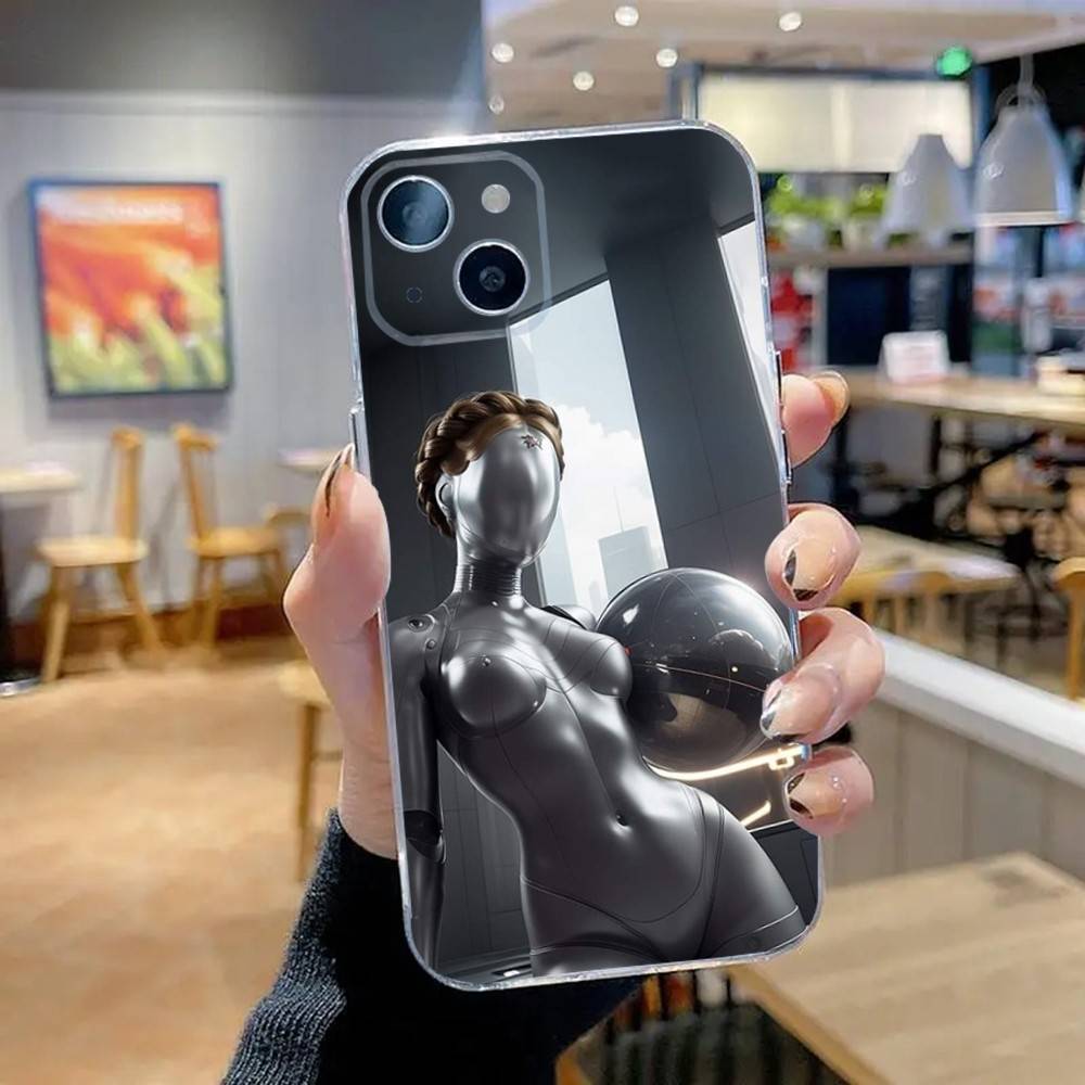 

Game Atomic Heart Phone Case For iPhone 16,15,14,13,12,11 Pro,Max,Plus,X,XS,XR,SE,Mini Transparent Silicone Soft iPhone13PROMAX