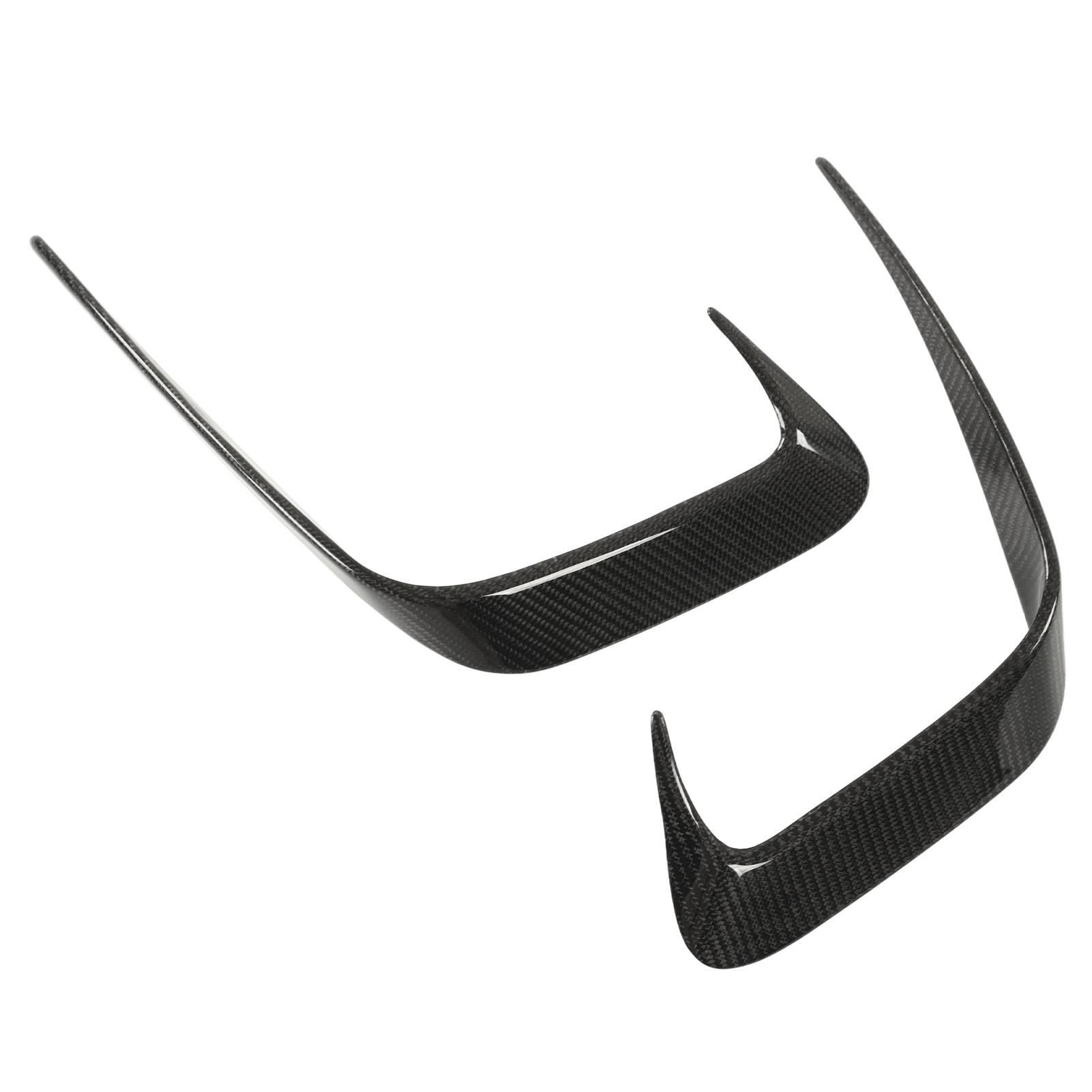 2PCS Rear Bumper Wind Knife Rear Carbon Fiber Replacement For 3 Series G20 M Sport 330i M340i 2019+