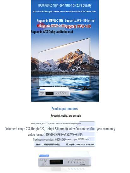 HDTV Digitale Signalantenne für Innen-/Außenbereich