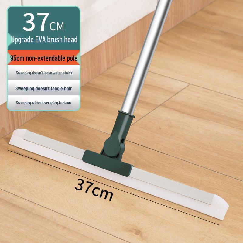 Extendable Magic Broom Silicone Squeegee for Floors and Glass
