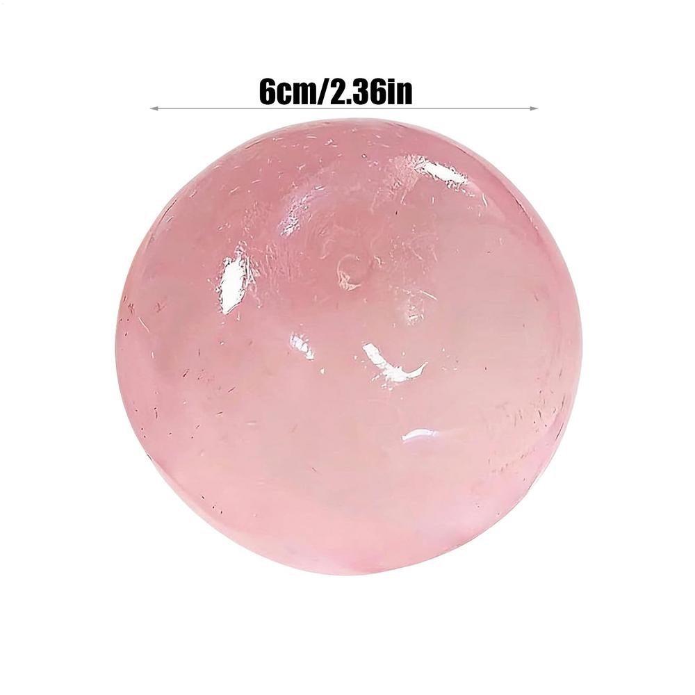 Hot Saleing Squishy Stress Balls Sensory Ball Slow Rise Squishy Transparent Ball For Adults Hand Exercise Squeeze Toy Gifts