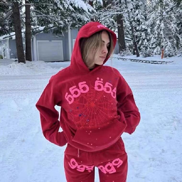 Young Thug Sp5der Pink Hoodie for Men & Women