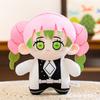 21cm Kokushibo Douma Plush Doll Cartoon Akaza Muichirou Stuffed Toy Anime Peripheral Badroom Desk Decoration Girl Boy Gifts