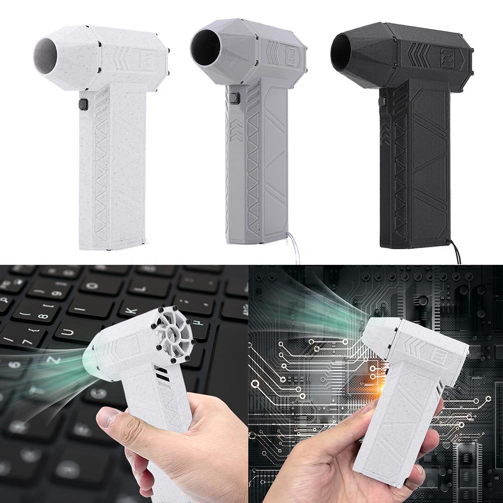 Powerful Blower 110000RPM Mini  Fan Turbo Violent Fan 45M/S Wireless Turbo Fan 3000mah for PC Keyboard Camera