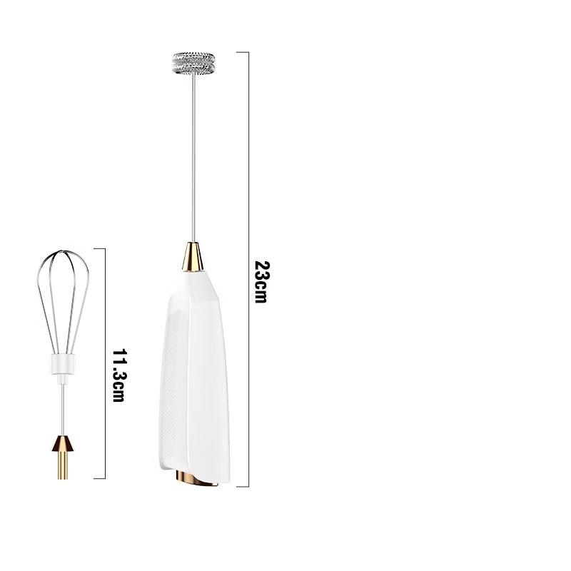 ZISIZ Electric Milk Frother and Coffee Stirrer