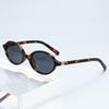 New Sunglasses Retro Versatile Women's High-end Fashion Exquisite Oval Fashion Sunglasses 3089