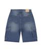 W STANDARD Cargo Denim Half Pants [Blue]