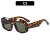 European and American ins wind connection versatile retro large frame street shot sunglasses outdoor sunscreen fashion trend sunglasses