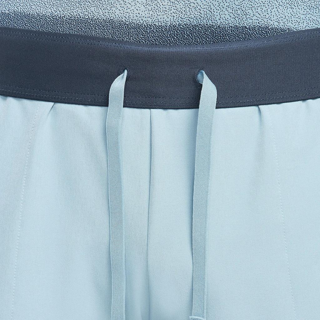 Nike Court Advantage Solid Moisture-Wicking Comfortable Lace-Up Mid-Rise Casual Shorts Men shorts Navy-Blue FD5336-464