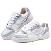 Skechers Kids Street Girls Retro Fashion Lightweight Slip-Resistant Durable Low-Top Sneakers Kids Sneakers White Gray Pink 310230L-WMLT