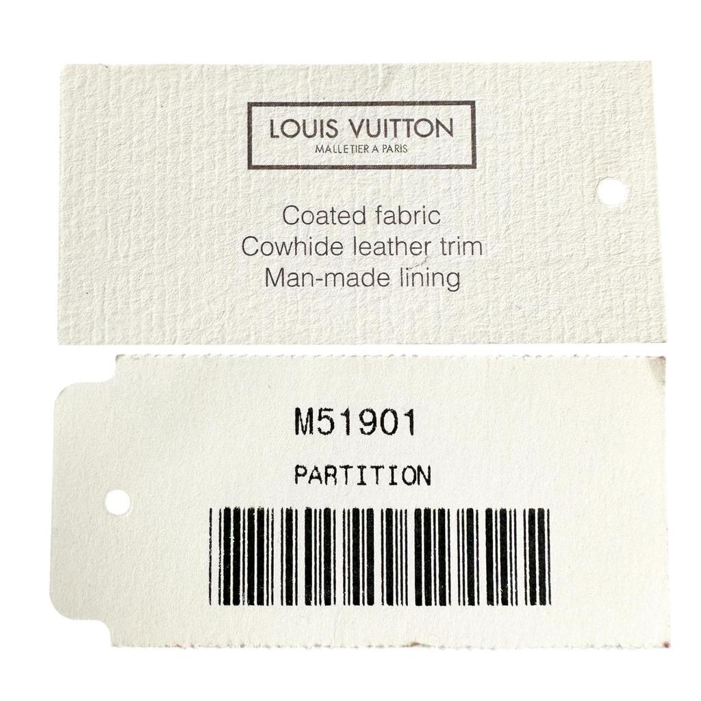 LOUIS VUITTON Partition M51901 Shoulder Bag Brown Women Pouch used