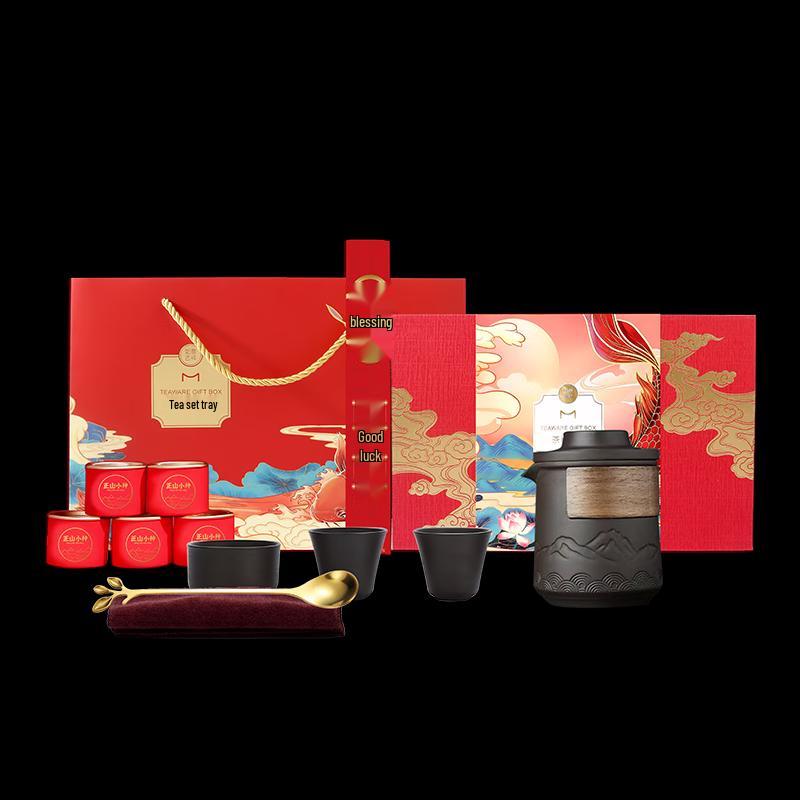 Thousand Li Landscape Ceramic Tea Set