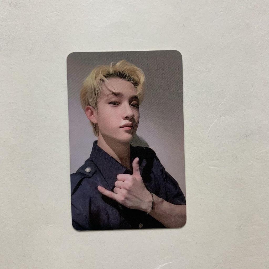 [USED] Straykids Bang Chan Taiwan Straykids Yellow Wood Limited Trading Card