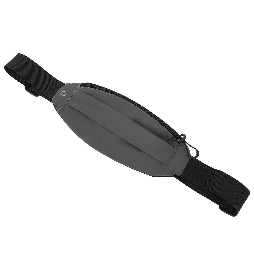 Sports Waist Bag Nylon Waterproof Multifunctional Reflective Design Fanny Pack for Work Shopping