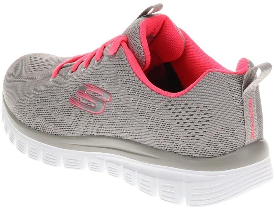 Кроссовки Skechers Graceful - Get Connected серый/коралловый