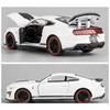 1/32 Ford Mustang Shelby GT500 Supercar High Simulation Car Model Alloy Pull Back Kid Toy Car 4 Open Door Children's Gifts