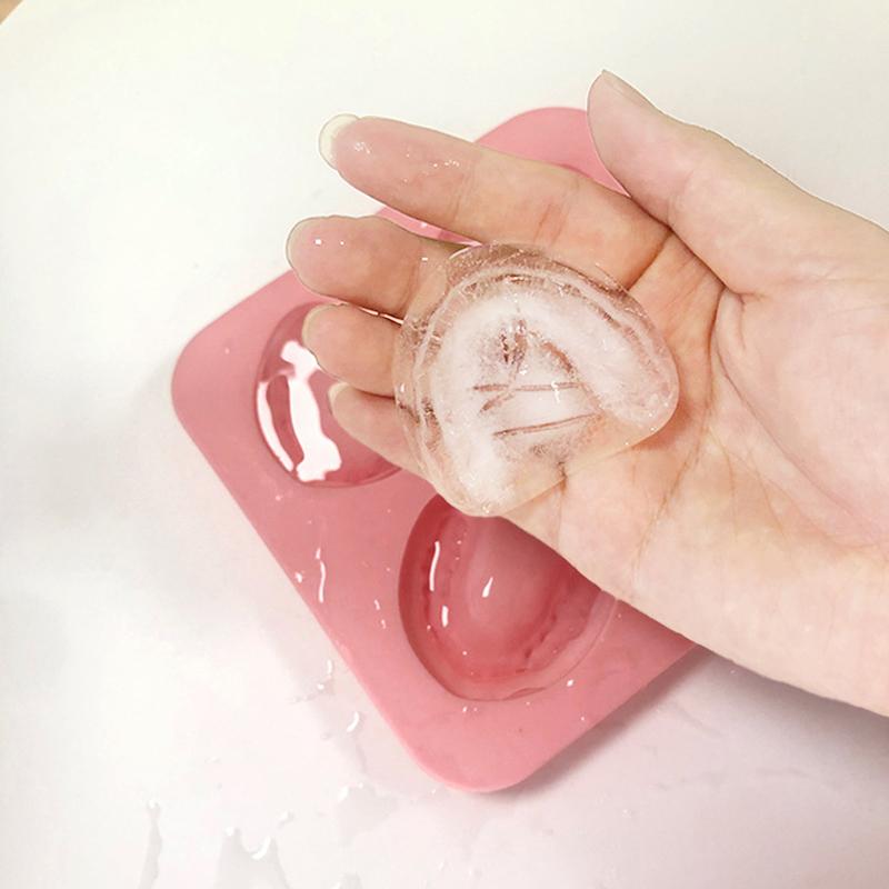 1 ks Forma na zmrzlinu Zubař Senioři Otec 4 otvory Dárkový žert Forma Zábavný tácek na led DIY Silikon ve tvaru zubů protézy