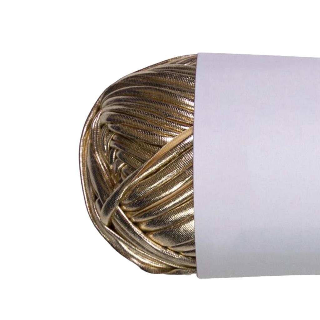 of Chunky Knitting Yarn, T-Shirt Crochet Craft Shiny Polyester Double Yarn for Knotting,