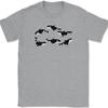 The Circle of Orca T-Shirt Funny Ocean Lover Killer Whale Sea Nature Fish Tee