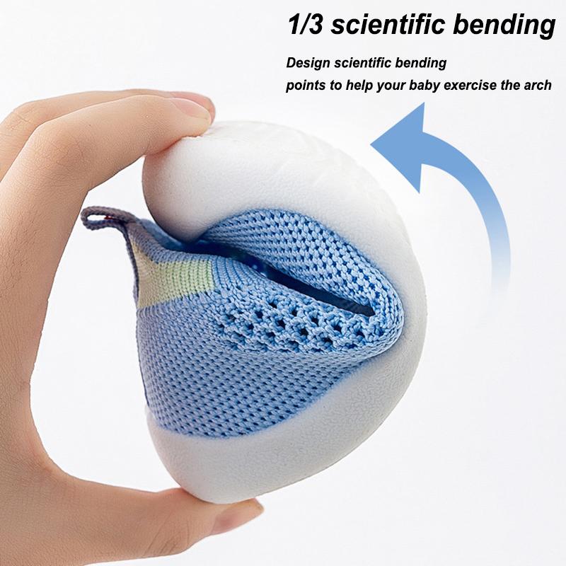 Boys And Girls Mesh Breathable Toddler Shoes, Wear-resistant Non Slip Comfortable Slip On Sneakers, Summer